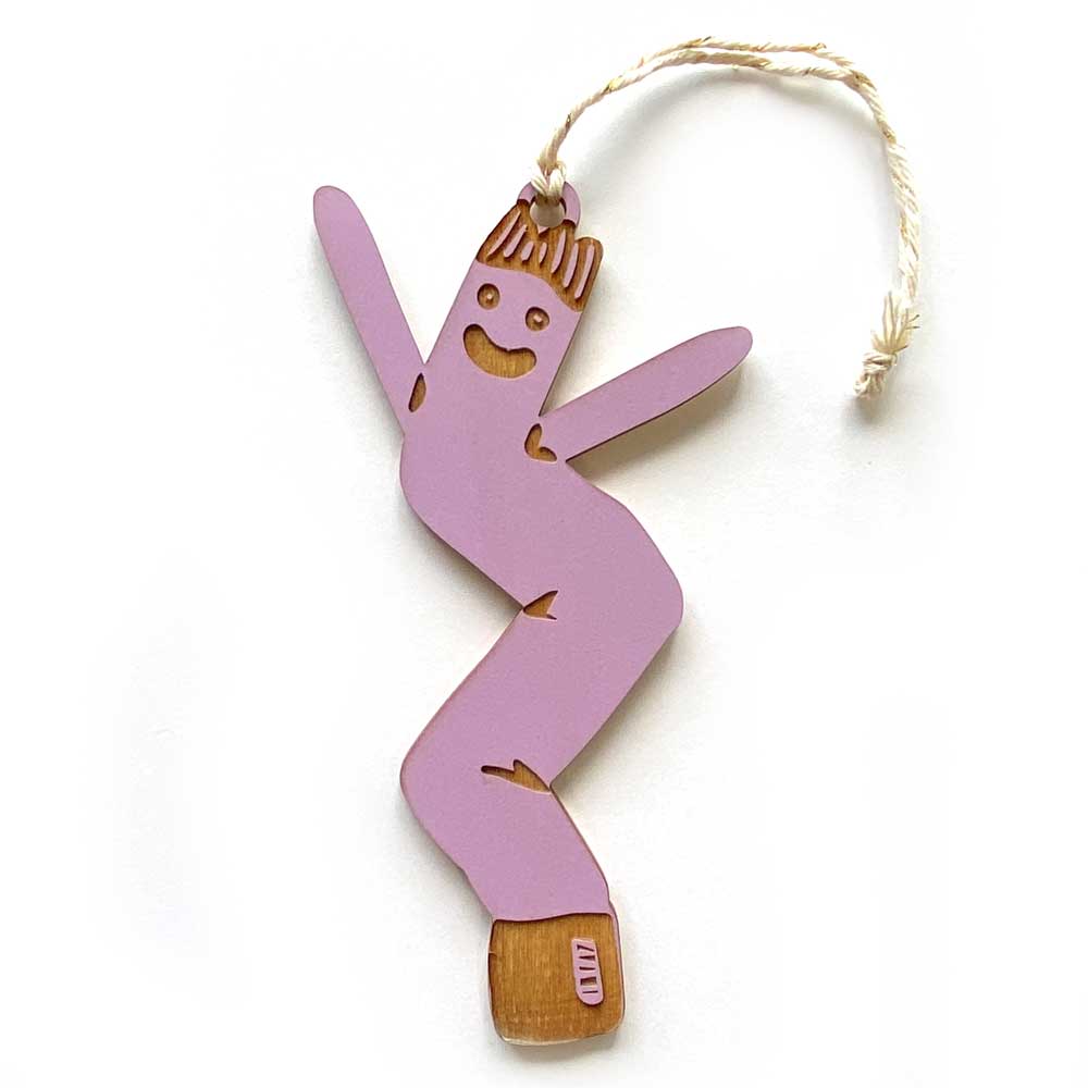 Air Dancer Ornaments: Neon Pink / Small