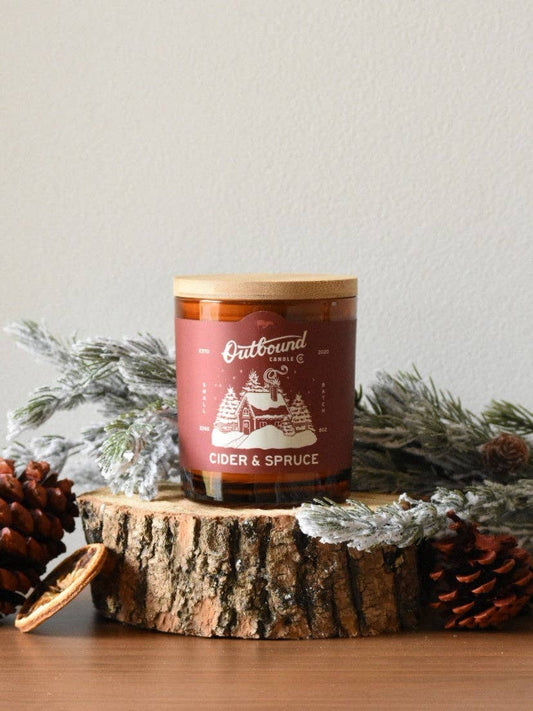 CIDER & SPRUCE | 8oz Candle | Winter Collection