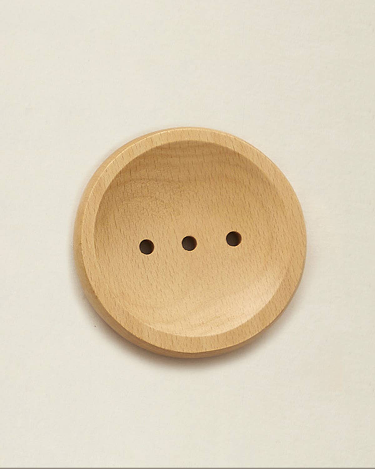 Wooden Soap Dish: Beech