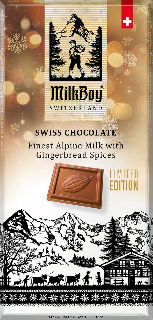 Alpine Milk Chocolate with Gingerbread Spices