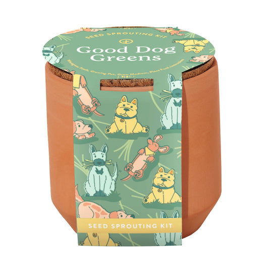 NEW Tiny Terracotta Pet Grow Kits: Good Dog Greens