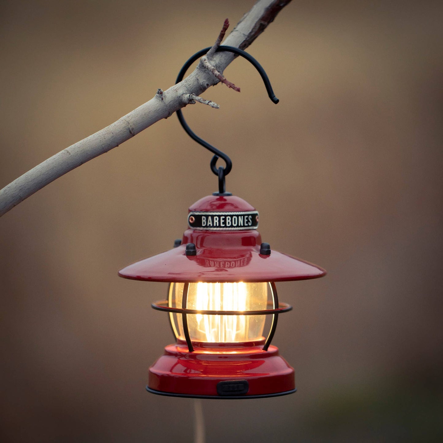 Mini Edison Lantern: Red