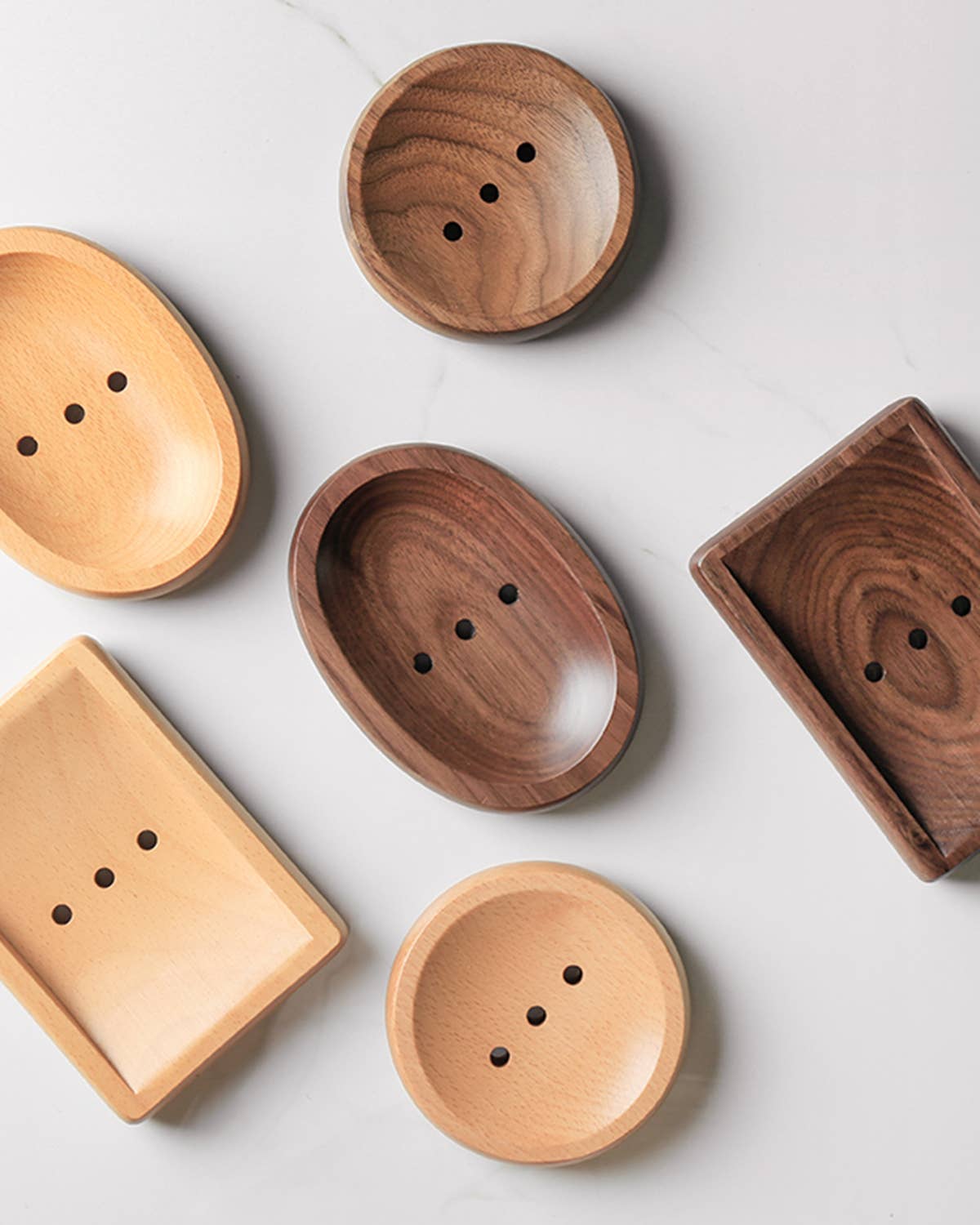 Wooden Soap Dish: Black Walnut