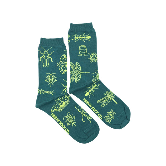 Women's Insects Socks | Silly Socks | Mismatched: Women’s 5 – 10