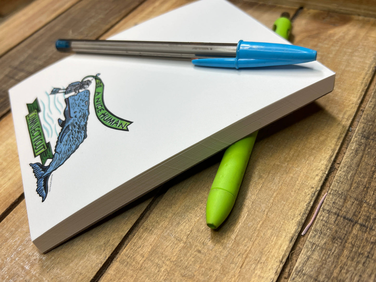 Connecticut Whale Note Pad