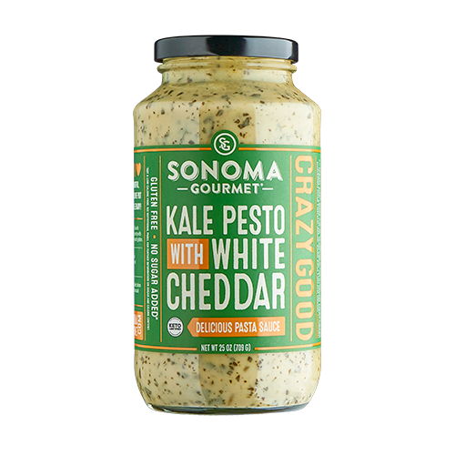 Kale Pesto With White Cheddar Pasta Sauce: 25 oz