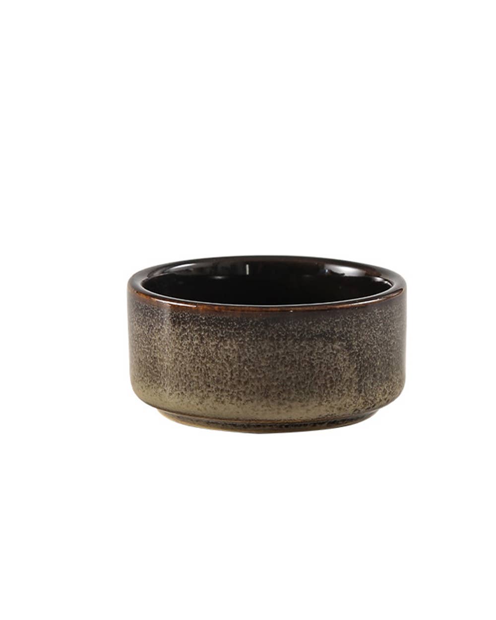 Mini Ceramic Sauce Bowl: Gray