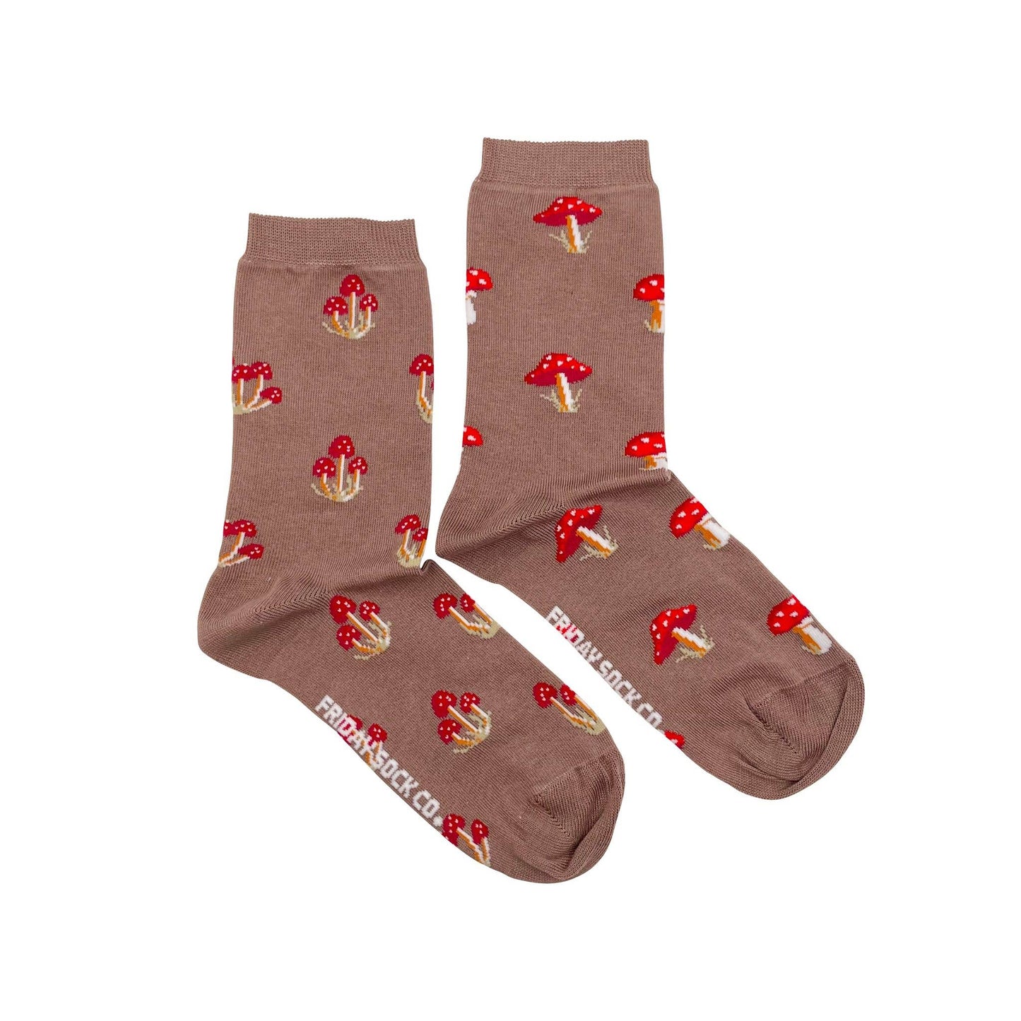 Women's Mushroom Socks: Women’s 5 – 10