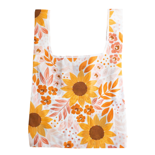 Sunflower Fields Reusable Bag