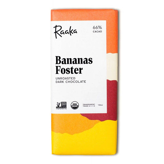 66% Bananas Foster Chocolate Bar