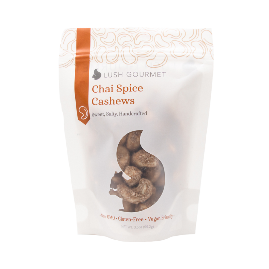 Chai Spice Cashews 3.5 oz.