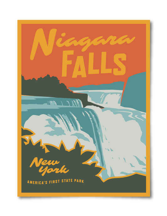 Niagara Falls - 12x16 Poster