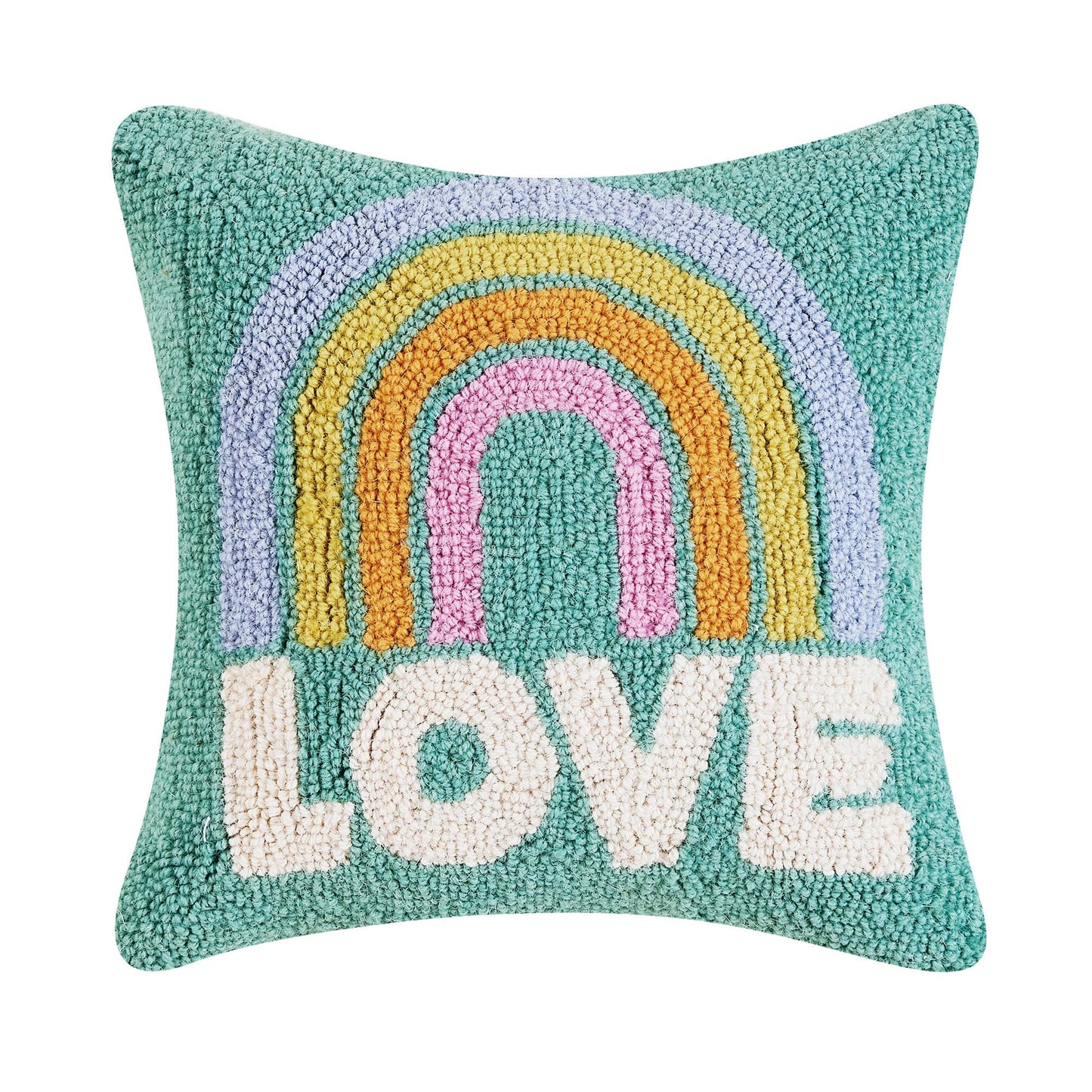 Rainbow Of Love Hook Pillow
