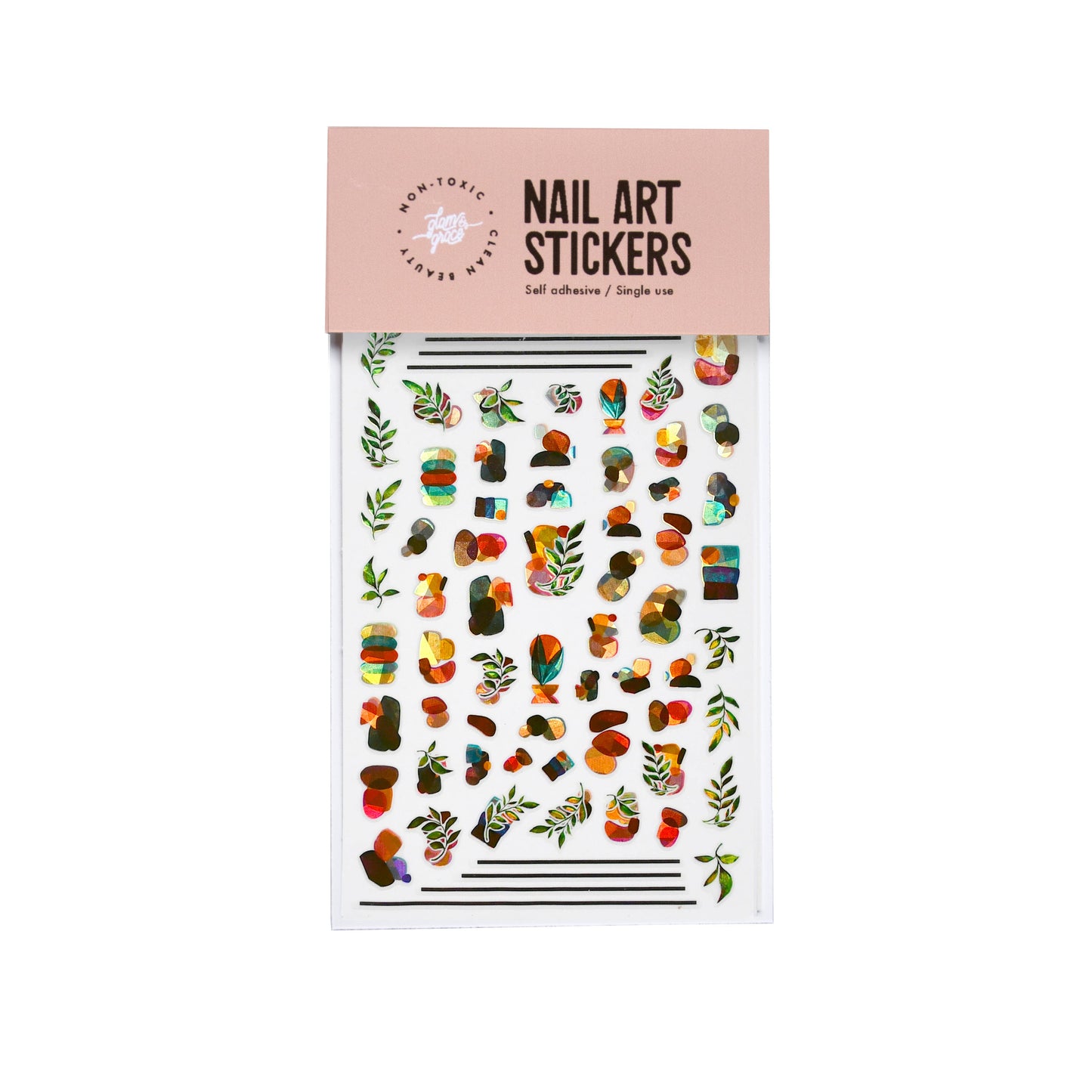 Nail Art Stickers - Grounded