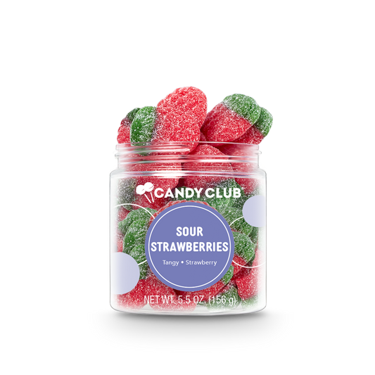 Sour Strawberry Gummies