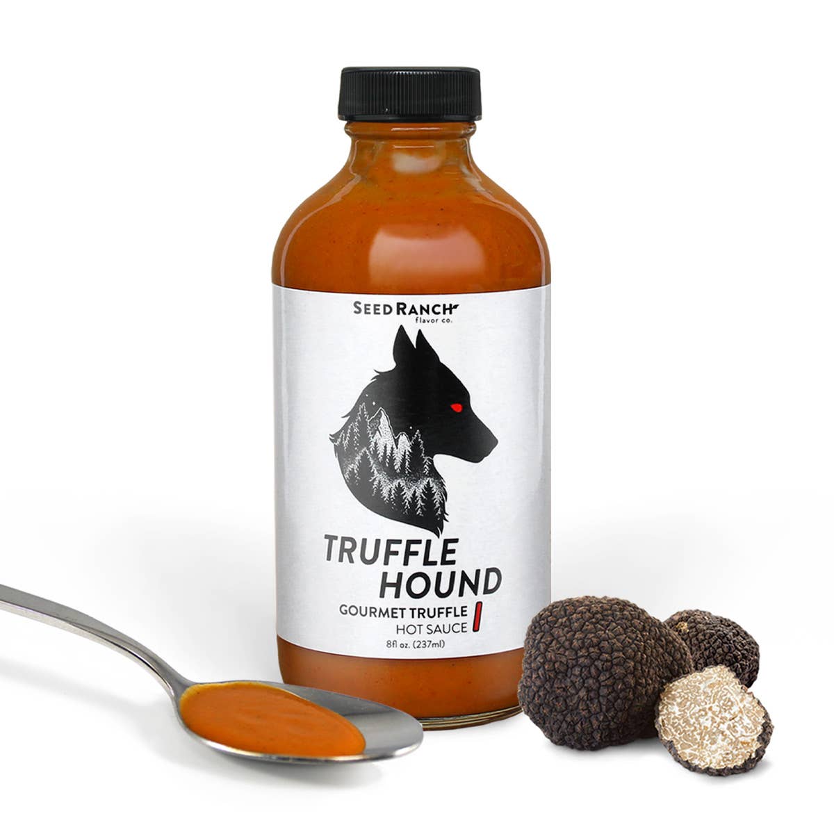 Truffle Hound Hot Sauce.