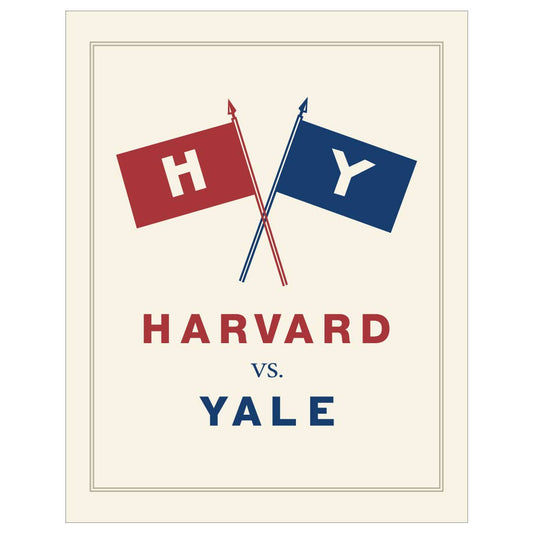 2.5'' x 3.5'' Harvard vs Yale Magnet