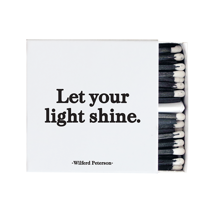 Matchboxes - X109 - Let Your Light Shine (Wilferd Peterson)