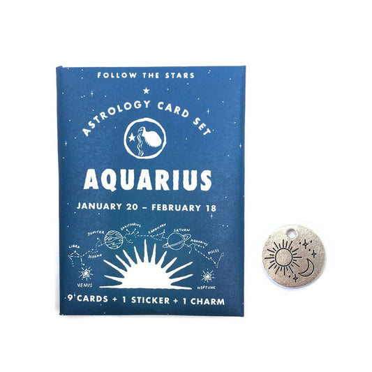 Astrology Card Pack - Aquarius (Jan 20 - Feb 18)