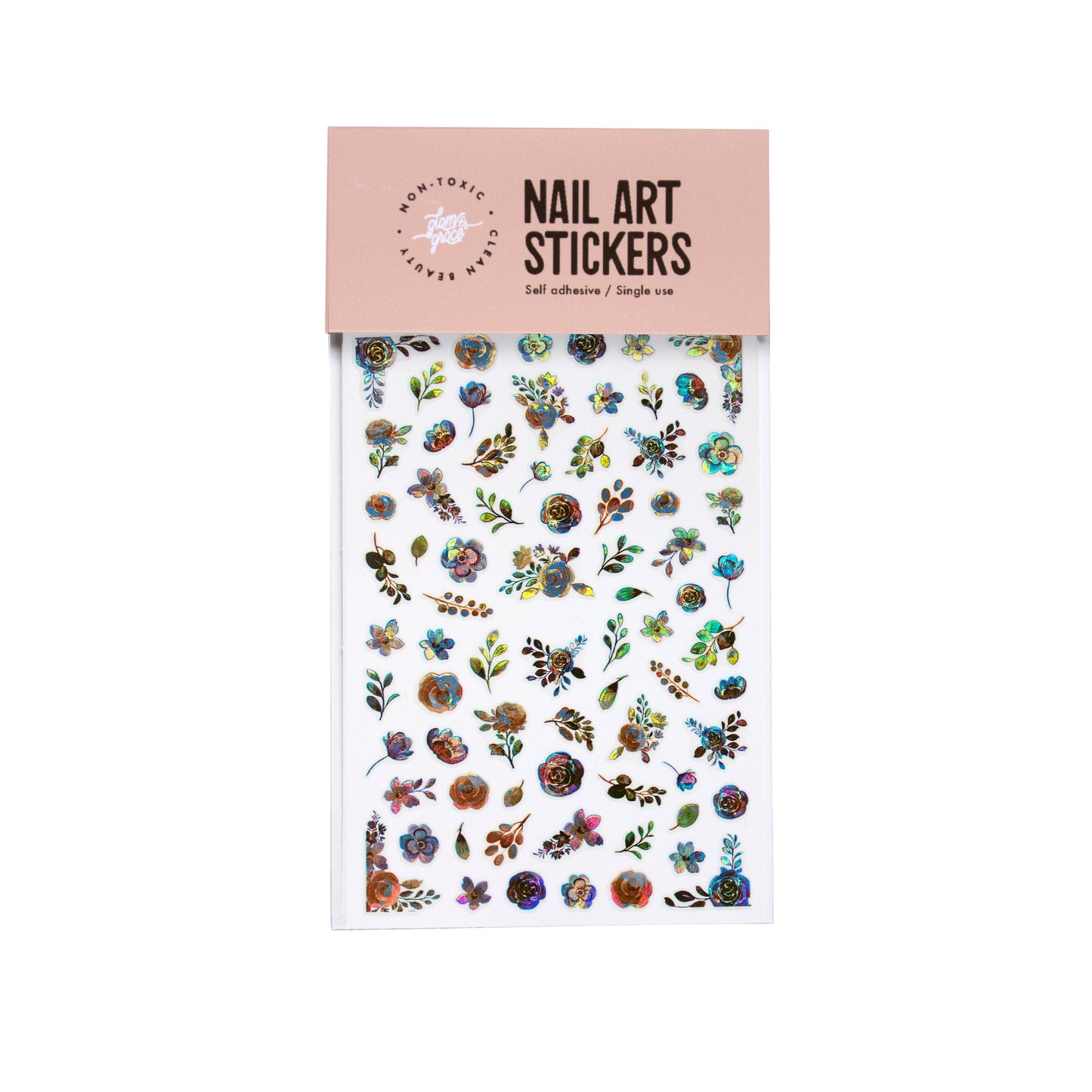 Nail Art Stickers - Forget Me Not