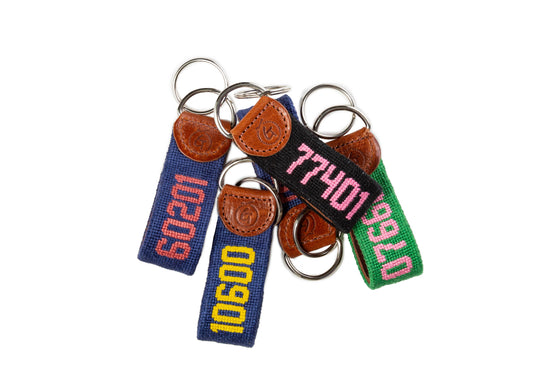 06515 Needlepoint Keychain