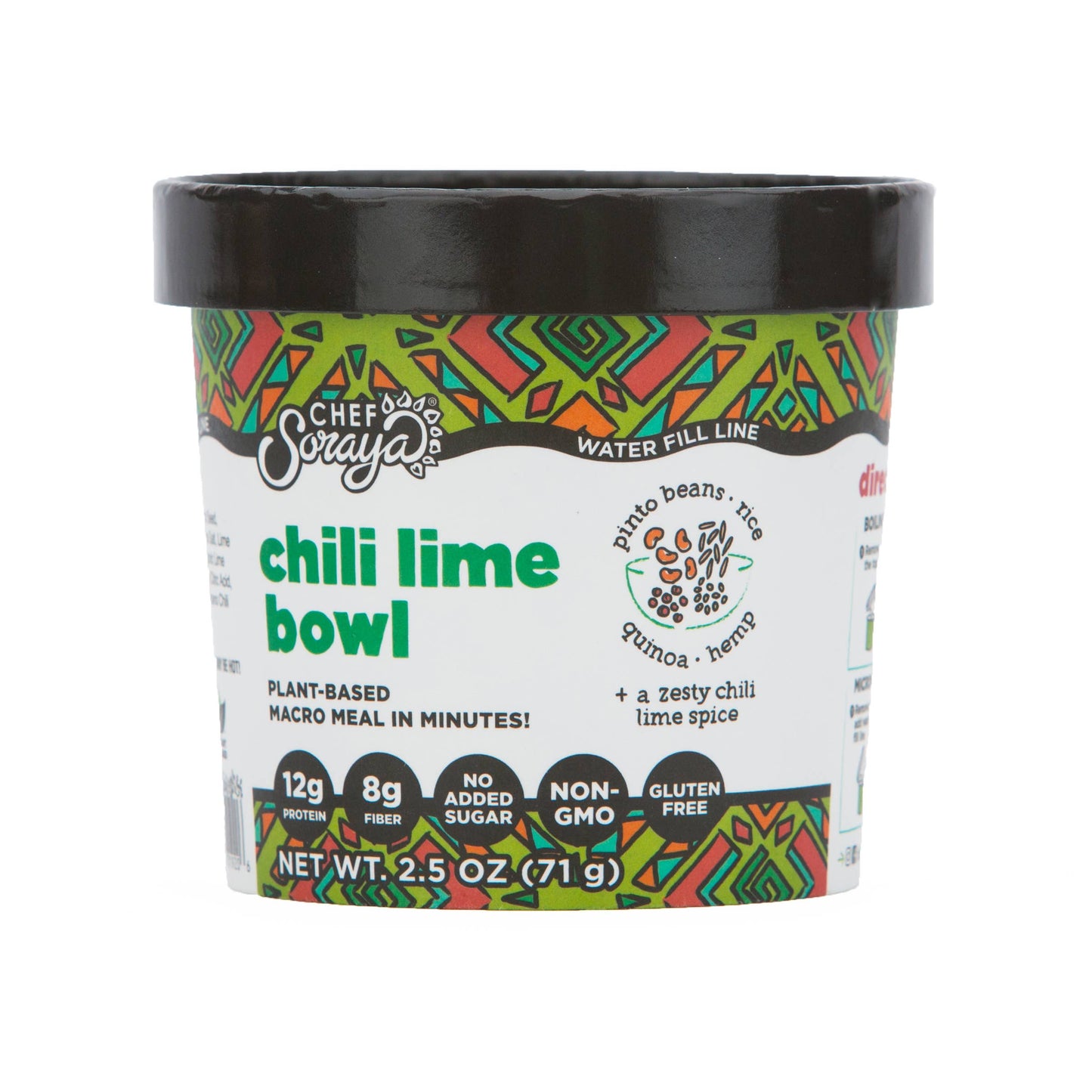 Chili Lime Bowl: Single Serve, Plant-Based, GF, Non-GMO