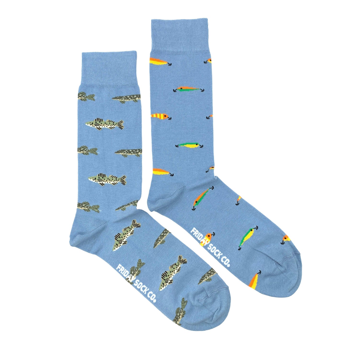 Men’s Mismatched Socks | Fish & Lures
