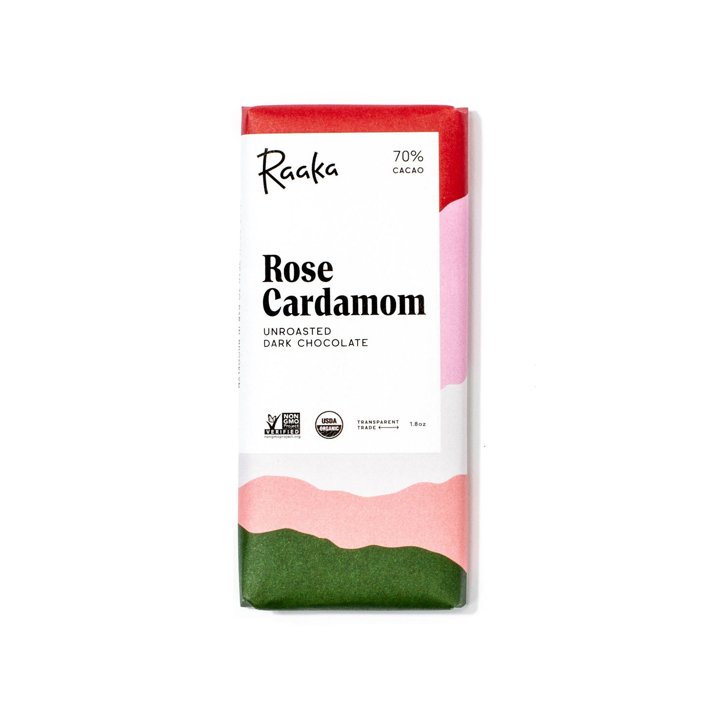 70% Rose Cardamom Chocolate Bar - Limited Batch