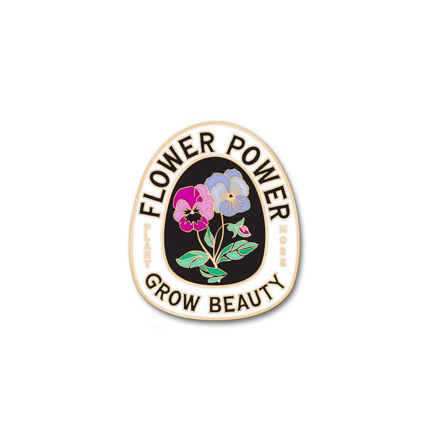 Flower Power Enamel Pin